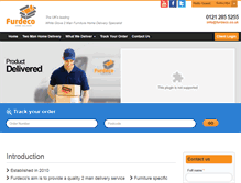 Tablet Screenshot of furdeco.co.uk